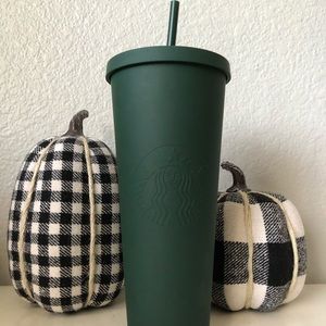 Starbucks MATTE Dark Green Venti Tumbler